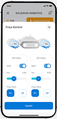 Fırça Kontol ile Detaylı Temizlik